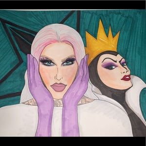 Jeffree Star painting